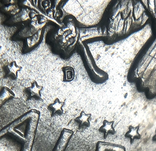 1964 D/D Kennedy 90% Silver Half Dollar D Over D AU Condition