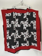 Handmade Baby Toddler Quilt Cotton 34  Cotton Mickey Mouse