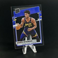 James Wiseman #61 Base Rated Rookie 2020-21 Clearly Donruss - RC Warriors Future