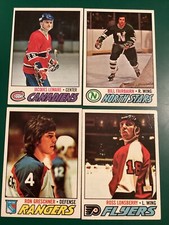 1977 Topps Hockey U Pick All Pictured Combine Ship Discount 226-264
