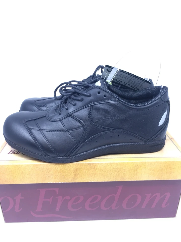 Zapatilla deportiva Barefoot Freedom by Drew Elite para mujer negra pantorrilla talla 6,5 N $150 Foto 4 de 4