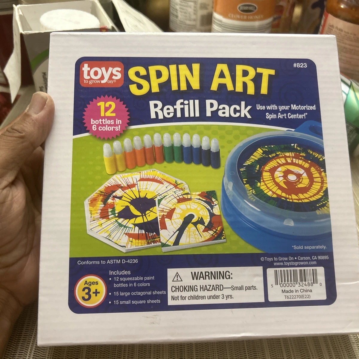 Spin Art Paint Refill