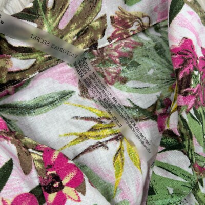Combinaison Short Victoria's Secret Sport Taille XS - Imprimé Tropical Floral, Taille Large, Neuve étiquetée