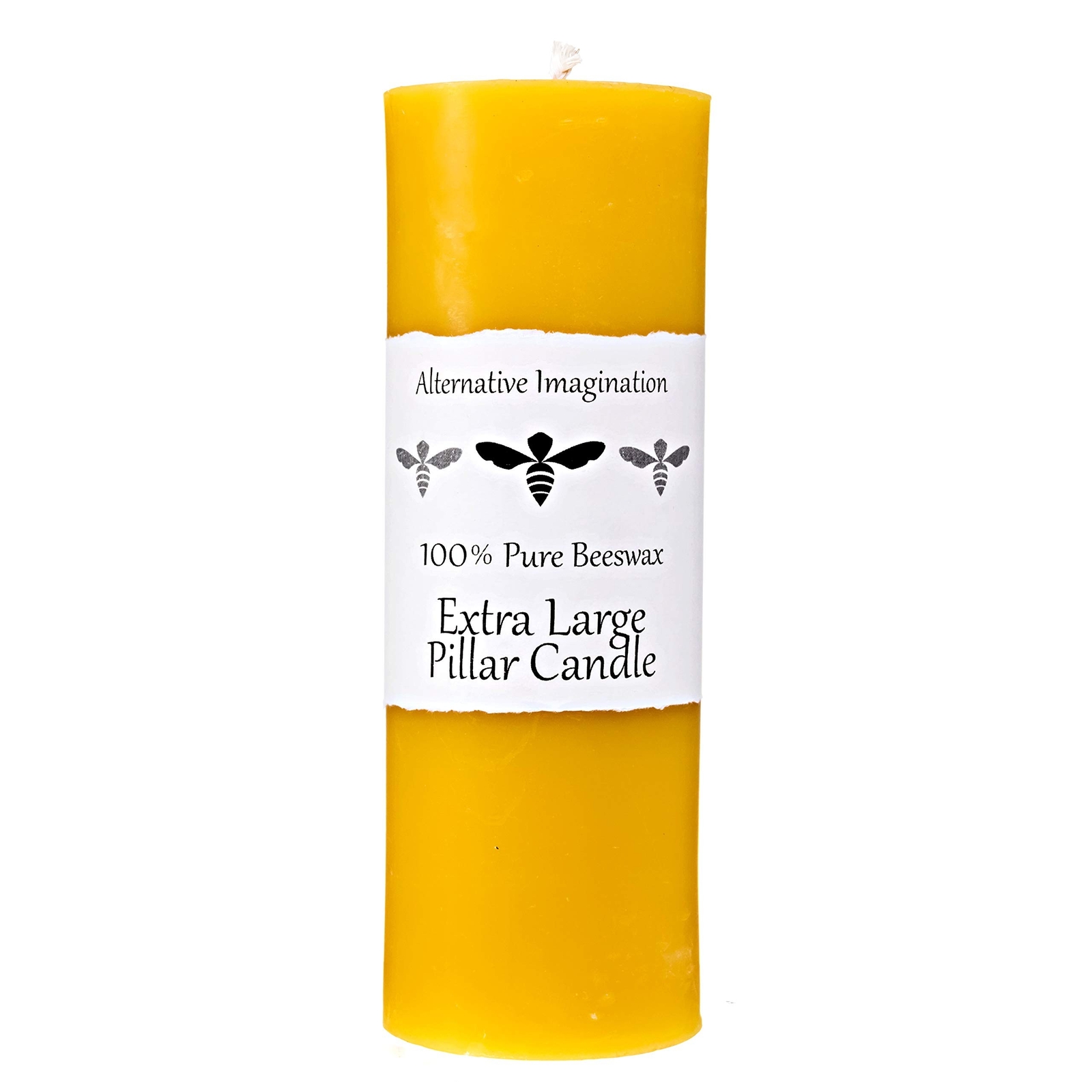 100% Pure Beeswax Candle - Extra Large Pillar Candle - 110 H
