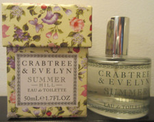 Crabtree Evelyn Summer Hill EDT Eau de Toilette Perfume 1.7 oz SALE HELPS DOGS
