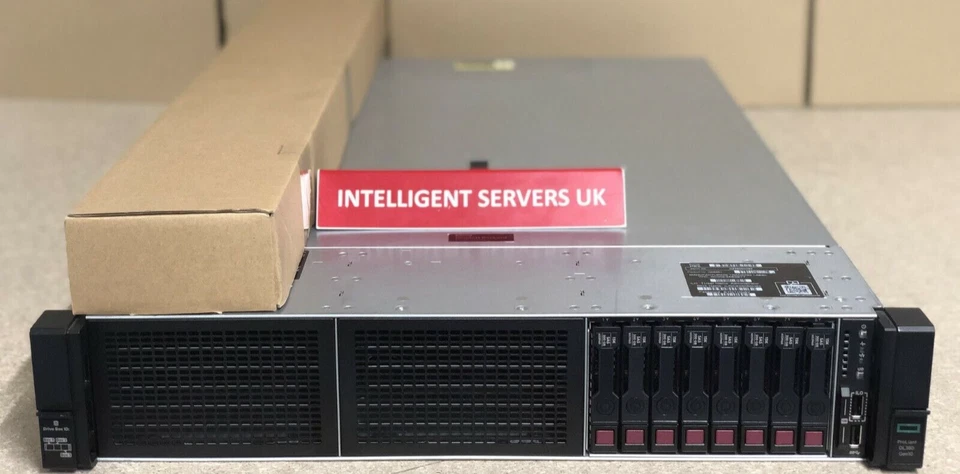 HPE DL380 Gen10 2x 8160 Platinum 768GB RAM 2.4TB 15K SAS P408i-A 2U Rack Server - Image 2 of 3