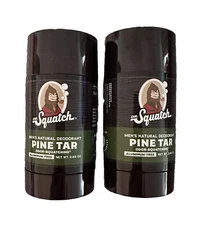 Dr. Squatch Fresh Falls 2.65 oz Men's Natural Deodorant 2 Pack