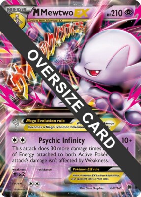 M Mewtwo Ex 064/162 Jumbo Cards for sale