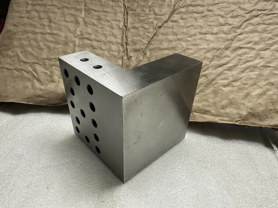 Suburban 工具 4 英寸宽 x 4 英寸深 x 4 英寸高钢精密地面角板... — 第 4/4 张图片