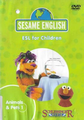 Sesame Street English ESL For Children: Animals & Pets 1 DVD VIDEO