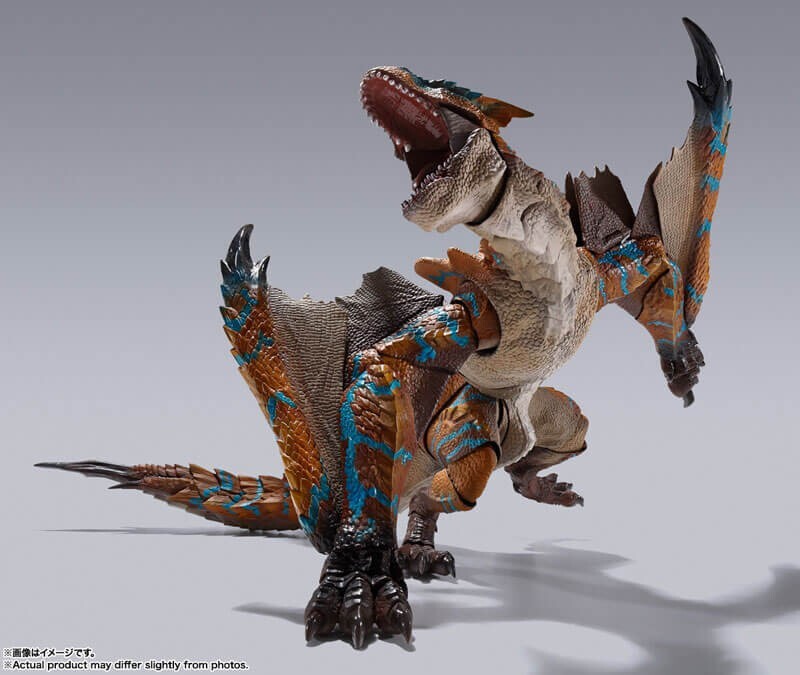 Monster Hunter Tigrex Rise S.H.MonsterArts Action figure BANDAI | eBay