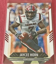 2021 Panini Score Rookie RC #344 Jaycee Horn Carolina Panthers
