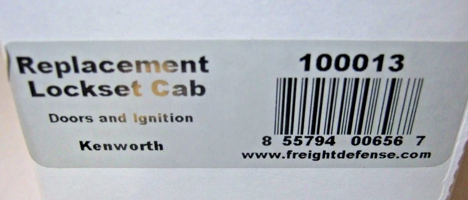 *NUEVO* JUEGO DE CERRADURAS DE PUERTA Y ENCENDIDO KENWORTH CON LLAVE ~ REPUESTO PARA 30GN15 Foto 4 de 4