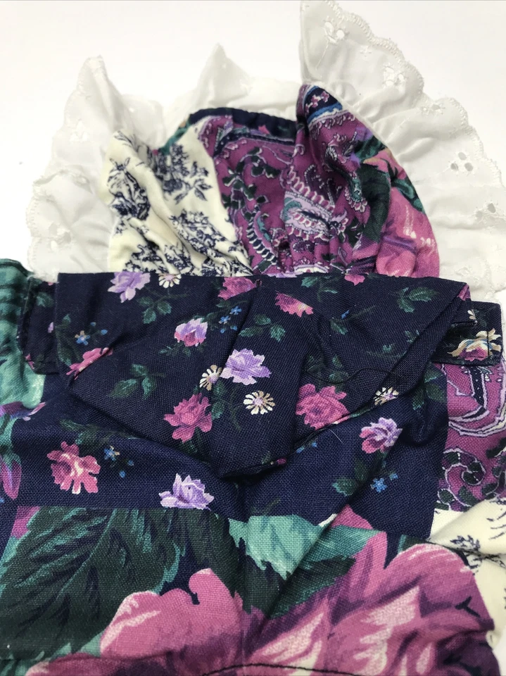 Purple Floral Dog Dress Costume Dogwear Outdoorwear Size XS KG - Image 2 of 4