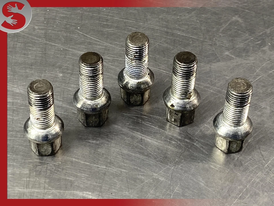 08-24 AUDI A5 S5 RS5 RUEDA TUERCA TUERCA PERNOS OEM-JUEGO DE 5 Foto 3 de 3