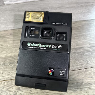 Kodak Instant Camera 1980 VTG 1980s KODAK COLORBURST 250 INSTANT
