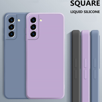 For Samsung S24 S23 Ultra S22 S21 S20 A14 A54 A13 A53 Liquid Silicone Case Cover