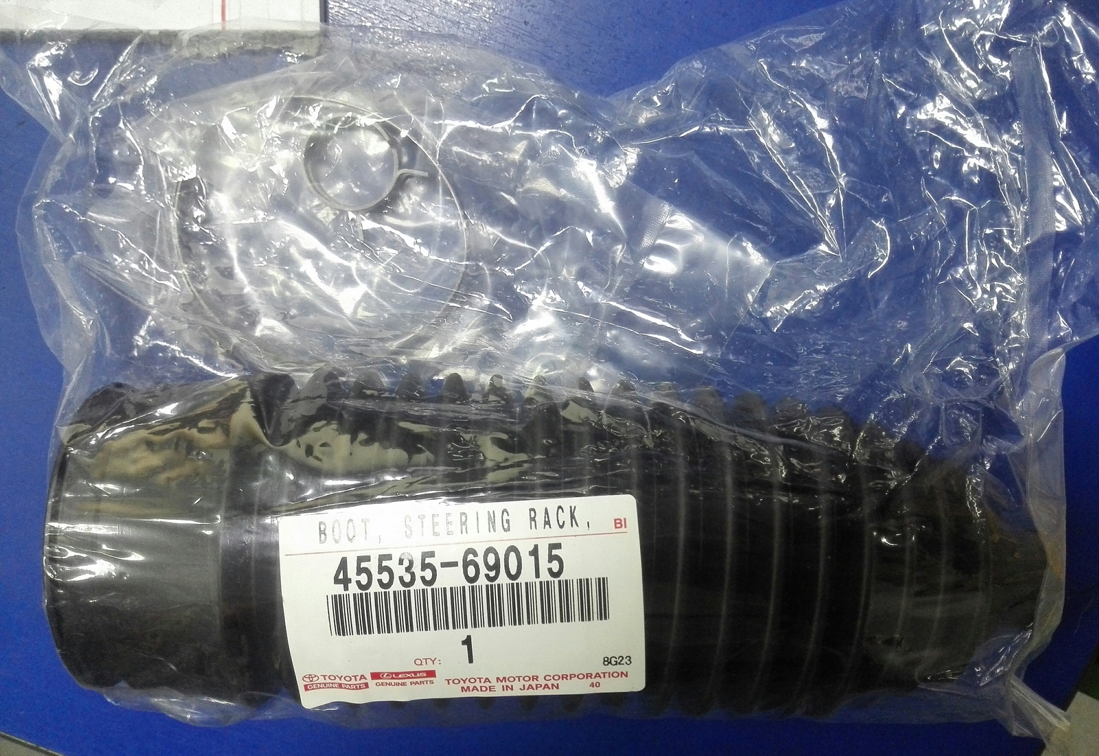 45535-69015 Toyota Boot, steering rack, no.2 4553569015, New  