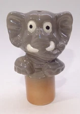 Vintage Forrest & Micki Wright - F&M Ceramics Elephant Bust Pie Bird Vent