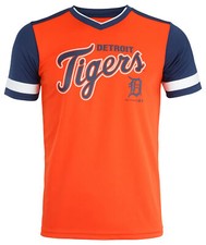 Outerstuff MLB Youth Boys Detroit Tigers Team Color Baseball Jersey Tee