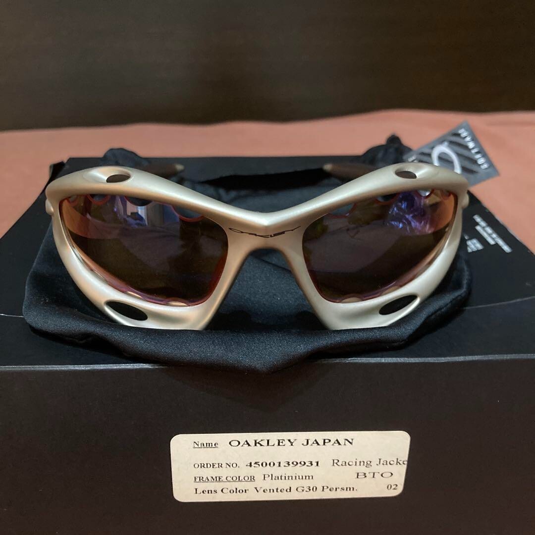 OAKLEY Racing Jacket sunglasses Eyewear Fashion Accessories