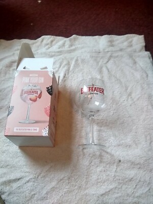 GIN GLAS 19 CM HOCH BEEFEATER LONDON