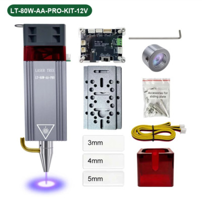 10W Optical Power Laser Module 12V for Engraver Wood Cutting DIY Laser Head Tool