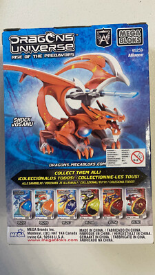 MEGA BLOKS DRAGONS UNIVERSE RISE OF THE PREDAVORS : SHOCK JOSANU