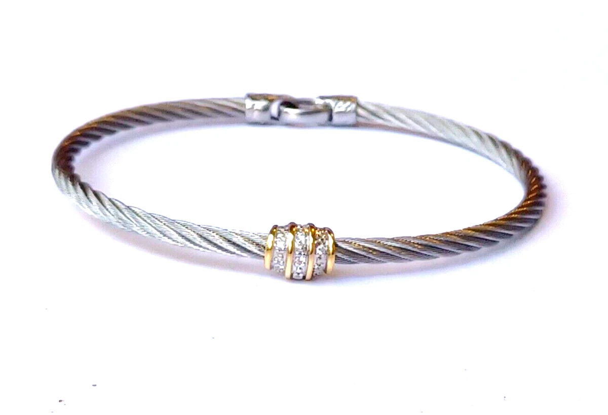 Cable 2024 bracelet womens