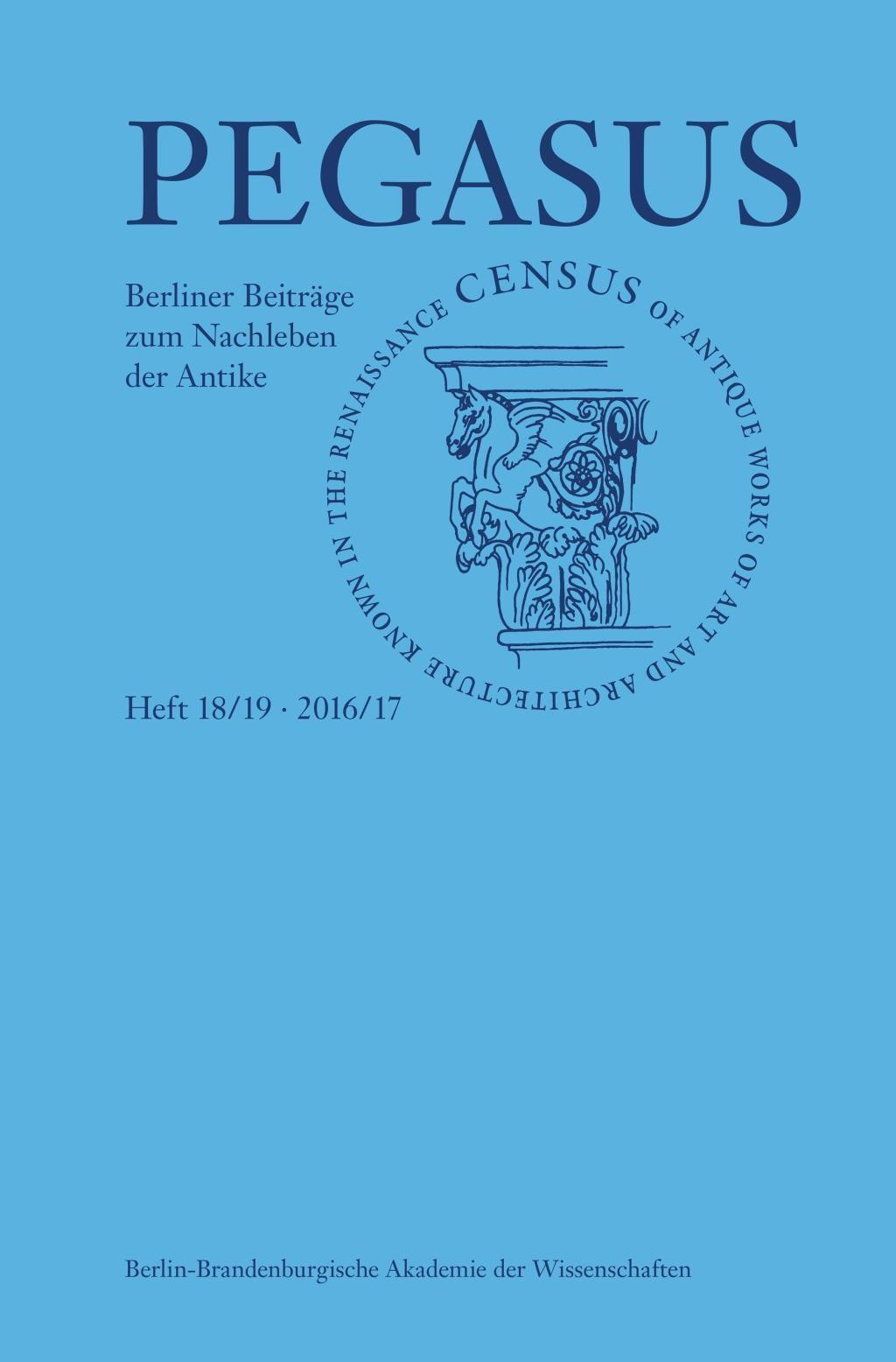 Thumbnail - Horst Bredekamp | Pegasus 18/19 | Taschenbuch | Deutsch (2019) | 313