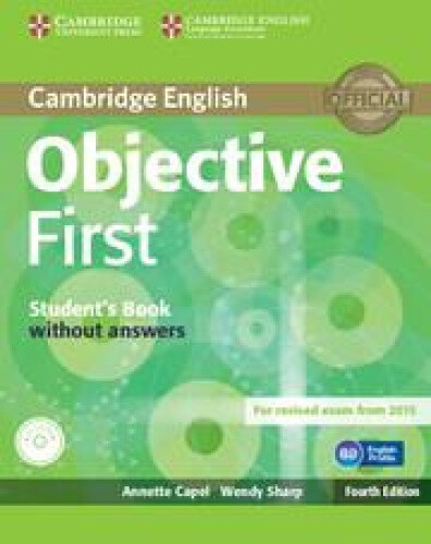 Thumbnail - Objective First Student's Book Without Answers With Cd-rom (objective)