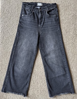 Blue Effect Jeans Schwarz Dunkelgrau Mädchen Teens 164 13-14Y Cropped Wide Leg
