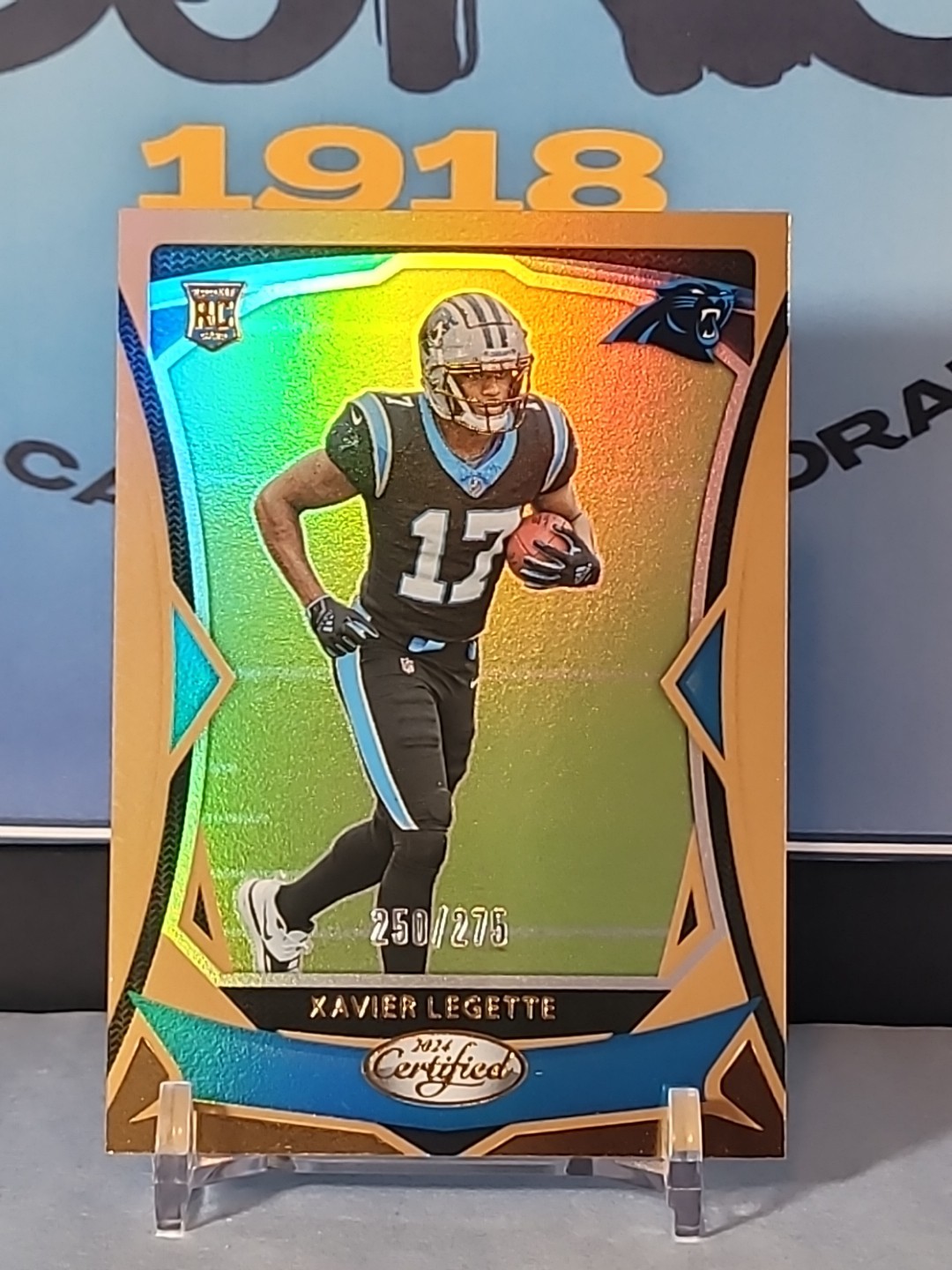 2024 Panini Certified - Rookies Xavier Legette #123 Mirror Bronze /275 (RC)