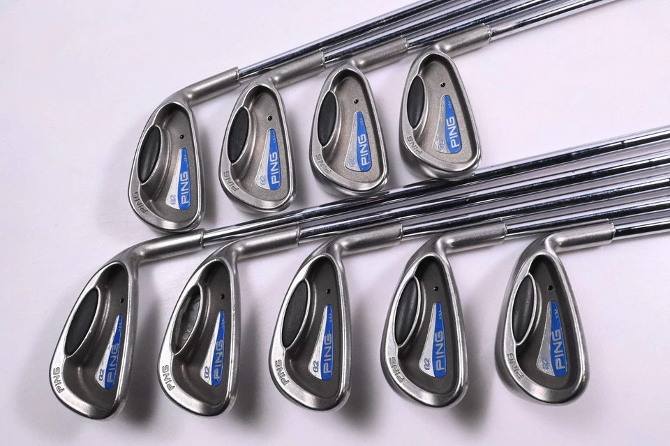 Ping G2 Irons / 3-PW+SW / Black Dot / X-Flex Ping Shafts - Image 2 of 4