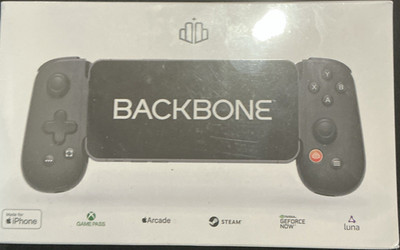 Backbone One Mobile Controller for iPhone Black Game Pass Arcade Steam