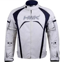 HWK Roadster Motorcycle Men’s Riding Textile CE Armored Jacket, Size 3XL - NWOT
