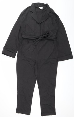 Damen-Overall UK-Größe 8 hübsch aufwendig schwarz