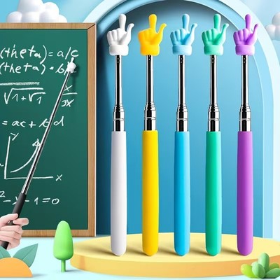 Einziehbarer Lehrer Zeiger Teleskop Lehrstab Whiteboard Präsentation zu