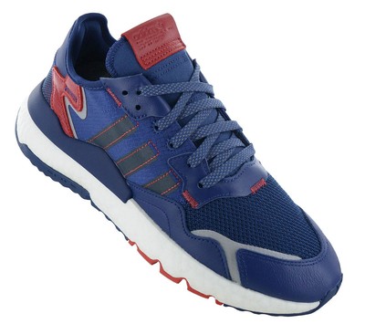 NEU adidas Nite Jogger Boost - Herren Sneakers Schuhe Blau FW2052 ORIGINAL