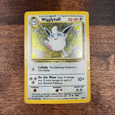 Pokémon Wigglytuff 16/64 Jungle Holo Rare Unlimited Stage 1 80 HP English on eBay