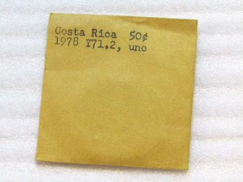 Costa Rica 1978 50 Centimos unc Coin - Picture 6 of 6