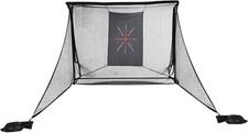 Golf Net 10X7Ft Portable Enclosure with Target Cloth and Side Nets
