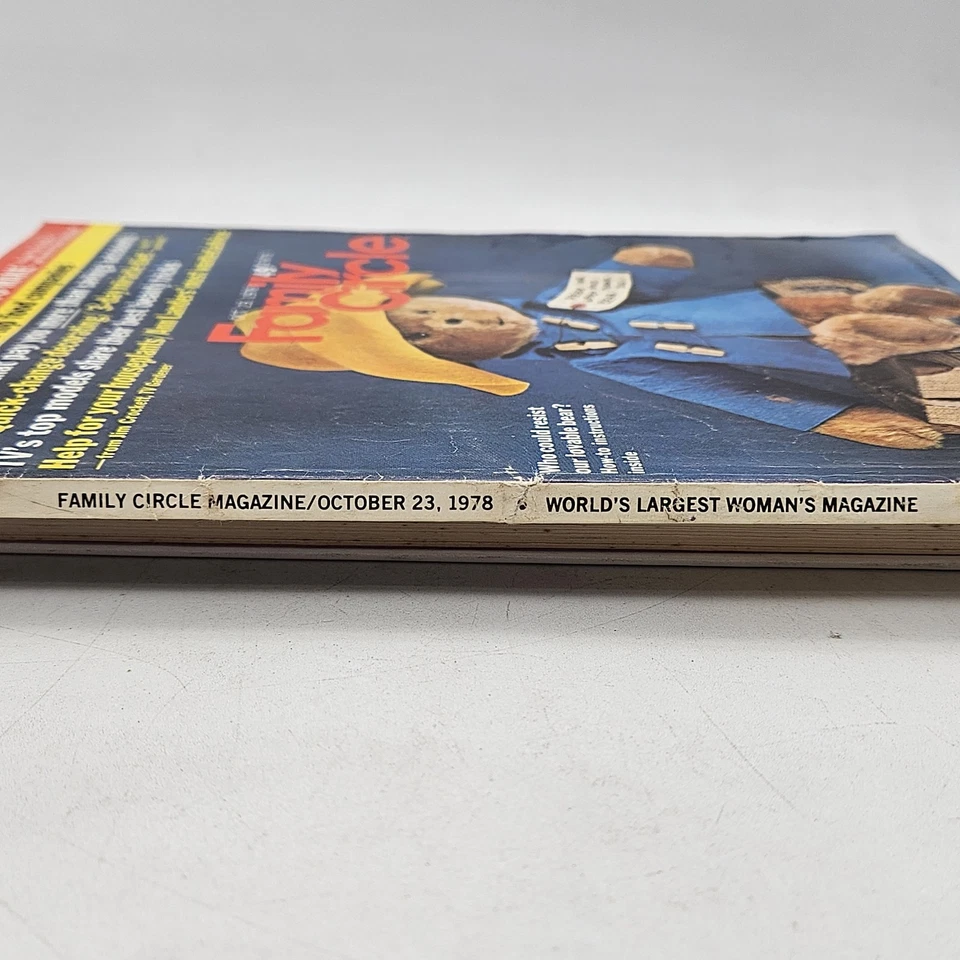 Amazing Vintage Oct 1978 PADDINGTON BEAR Issue of FAMILY CIRCLE Magazine - Image 4 of 4