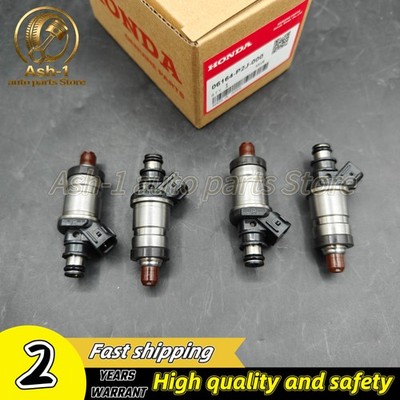 4 NEW OEM FUEL INJECTORS 06164-P2J-000 CIVIC 1.6L INTEGRA 1.8L CRV 2.0L CL 2.3L