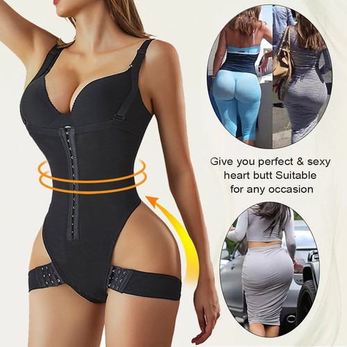 Women Cuff Tummy Trainer Femme Exceptional Shapewear Butt Lift Tummy Control US - Picture 5 of 12
