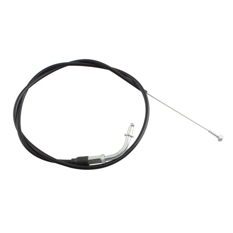 90CM 35" Black Throttle Cable Wire Steel Set Fit For Harley Sportster XL1200 883 - Image 4 of 4