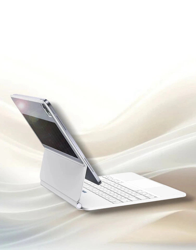 COOSTART Hülle mit Tastatur für iPad Air 11” (M3/M2, 2025/2024) & iPad Pro 10,9”