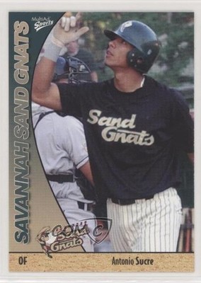 2004 MultiAd Sports Savannah Sand Gnats Antonio Sucre #22 0b5