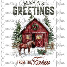 Sublimation Print Christmas Seasons Greeting Ready Press Paper Ink Heat Transfer