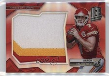 2014 Panini Spectra Rookie Jerseys Red Prizm 2/10 Aaron Murray Jumbo Patch un2